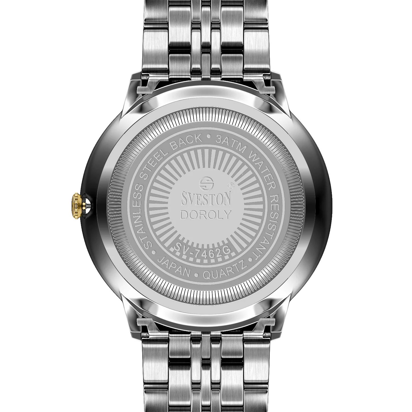 Sveston doroly Is a gents Stainless steel watch