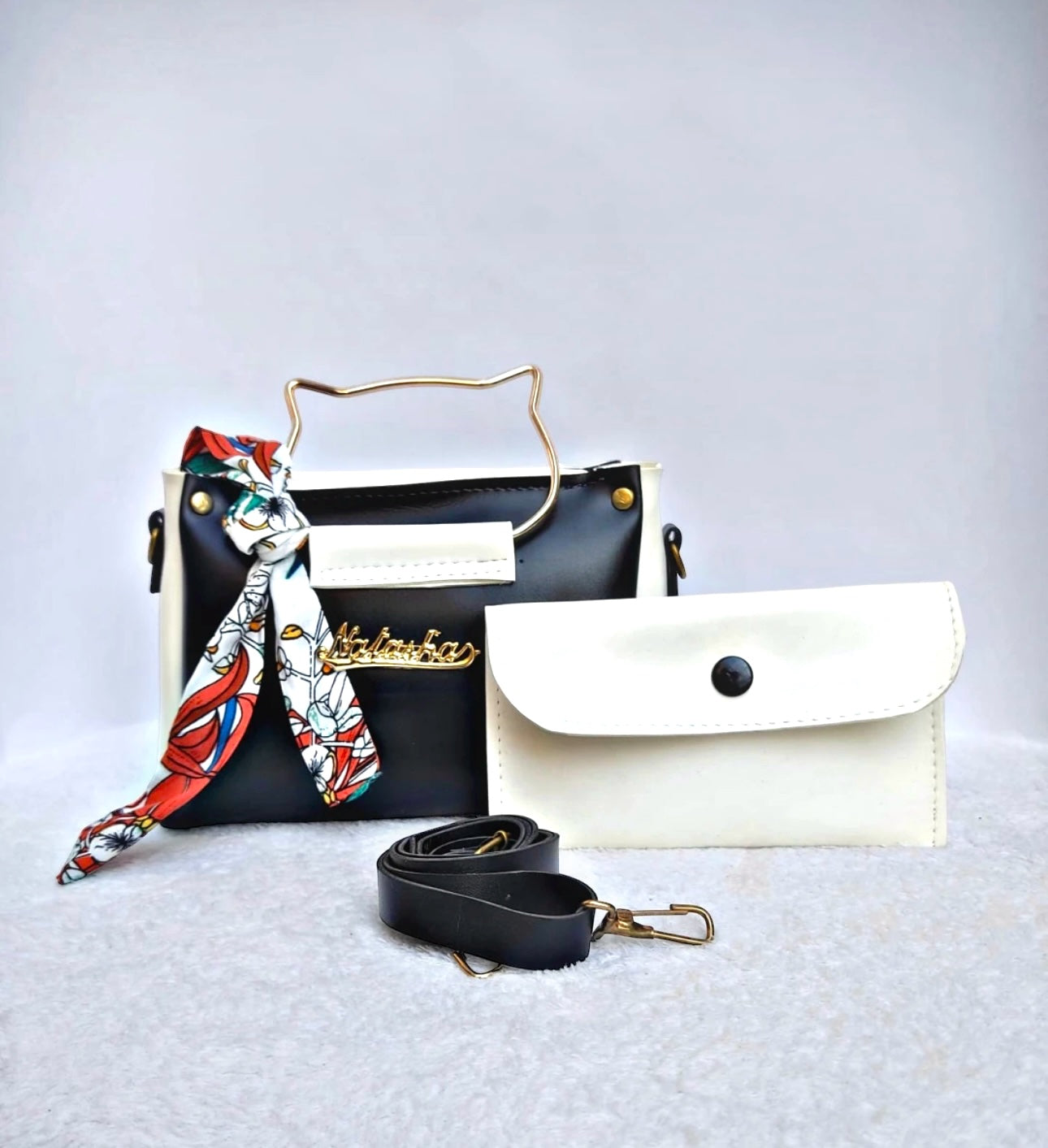 Top Trending Cat Handle Shoulder Bags, Crossbody Bags With Beautiful Tie and Buckle, Latest Design Hand Bags, For All Beautiful Girls & Women